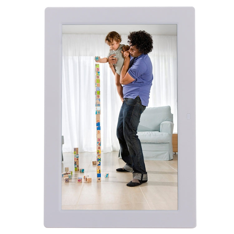 13 inch LED Digital Photo Frame with Remote Control, MP3 / MP4 / Movie Player, Support USB / SD Card Input, Built in Stereo Speaker, 13 inch