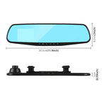 480P 2.8 inch Screen Display Vehicle DVR, 140 Degree Wide Angle Viewing, Support Loop Recording / Motion Detection, 2.8 inch
