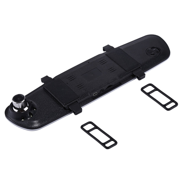 G832 HD 1080P 4.3 inch Screen Display Rearview Mirror Vehicle DVR, Novatek 96223 Programs, 170 Degree A+ Wide Angle Viewing, Support Loop Recording / Motion Detection Function, G832