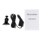 G200 720P VGA 2.4 inch LCD Screen Display Car DVR Recorder, 100 Degrees Wide Angle Viewing, Support Loop Recording / Motion Detection, G200