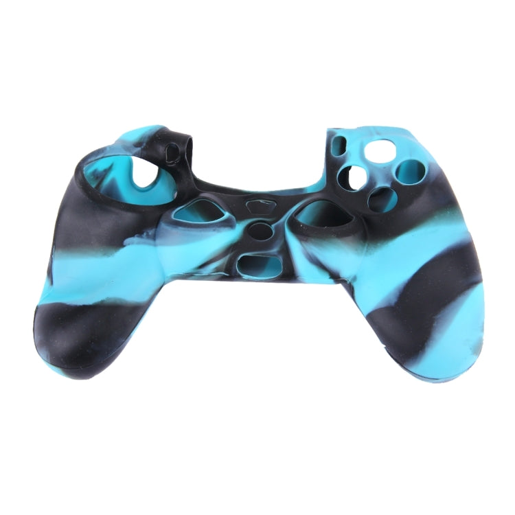 Camo Silicone Protective Case for PS4 Controller, Random Color Delivery, FS-03