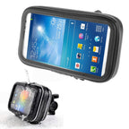 Bicycle Handlebar Mount Holder Waterproof / Sand-proof / Snow-proof / Dirt-proof Zipper Touch Bag, Suitable for Galaxy Note III / N9000 & Mega 6.3 / i9200, For  Note III
