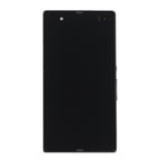 LCD Display + Touch Panel with Frame  for Sony Xperia Z / L36H / C6603 / C6602, For Xperia Z, Xperia Z / L36h (Purple)