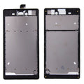 Front Housing  with Adhesive Sticker for Sony Xperia T3, For Xperia T3(Black), For Xperia T3(White)