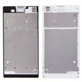 Front Housing  with Adhesive Sticker for Sony Xperia T3, For Xperia T3(White)