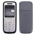 Full Housing Cover (Front Cover + Middle Frame Bezel + Battery Back Cover) for Nokia 1200 / 1208 / 1209, For Nokia 1200 / 1208 / 1209, For Nokia 1200