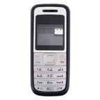 Full Housing Cover (Front Cover + Middle Frame Bezel + Battery Back Cover) for Nokia 1200 / 1208 / 1209, For Nokia 1200 / 1208 / 1209, For Nokia 1200