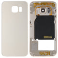 For Galaxy S6 Edge / G925 Full Housing Cover (Back Plate Housing Camera Lens Panel + Battery Back Cover ) , For Galaxy S6 edge, For Samsung Galaxy S6 edge