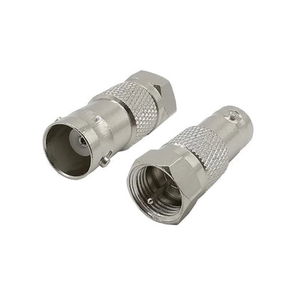 BNC Jack To F Plug Connector, BNC To F