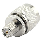 UHF Male to Mini UHF Female Connector RF Coaxial Adapter, UHF Male to Mini UHF Female