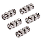 5 PCS BNC Male to Male Coaxial Coupler Adapter Connector, BNC Male to Male