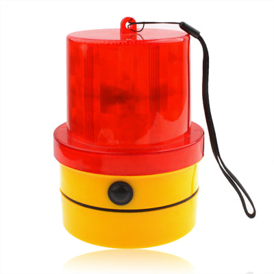 Flash Strobe Warning Light with Strong Magnetic Base , Yellow + Red