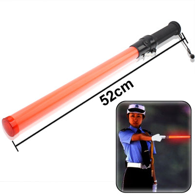 Safety Traffic 3-Mode Control Red LED Baton with Alarm Function, Length: 52cm, Length: 52cm