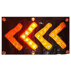 36 LED Car Safety Hazard Traffic Direction Signal Sign, YFY-4685