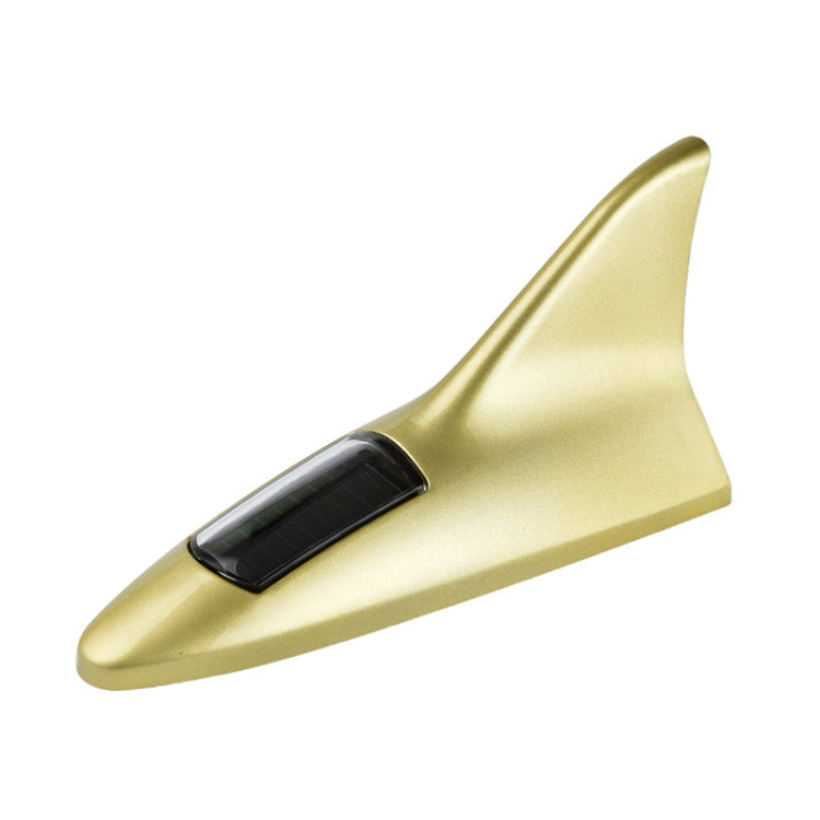 Solar Shark Fin High-positioned Alarm Light, Gold, Blue, Gray, Red