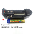 Universal AC Charger for 16340/10440/14500/18650 9V Battery (US Plug)