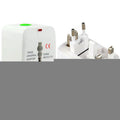 Plug Adapter, Universal EU US UK AU Travel AC Power Adaptor Plug, Plug Adapter