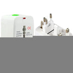 Plug Adapter, Universal EU US UK AU Travel AC Power Adaptor Plug, Plug Adapter