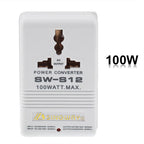 US Plug Adapter,100W Power Converter AC117V to AC230V, 100W