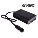 DY-200N, 200W DC 12V to AC Car Power Inverter with 500mA USB Port & EU / US Power Socket, 110V, DY-200N