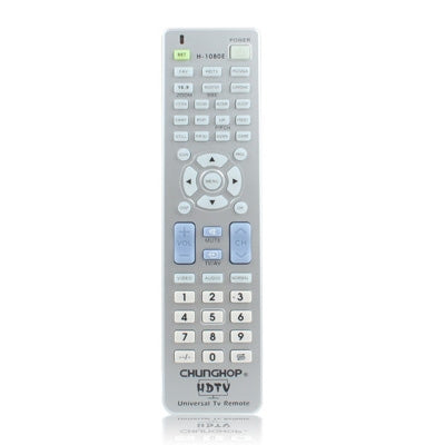 Chunghop Universal TV Remote Control with Specific HDTV Navigation Feature (H-1080E), H-1080E