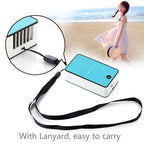 Hand-Held USB Air Condition Fan with Holder