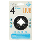 4 Ports USB HUB 2.0 USB Splitter Adapter with Anti Dust Cup, with Anti Dust Cup