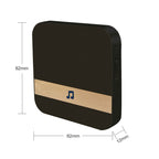 B10 52 Chimes 110dB Doorbell Receiver Low Power Consumption Home Door Tools, US Plug, AC 90-260V, B10 Gold US Plug, B10 Black US Plug, B10 White US Plug