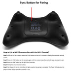 High Performance Pro Controller for Nintendo Wii U Console, For-WII U(Black), For-WII U(White)