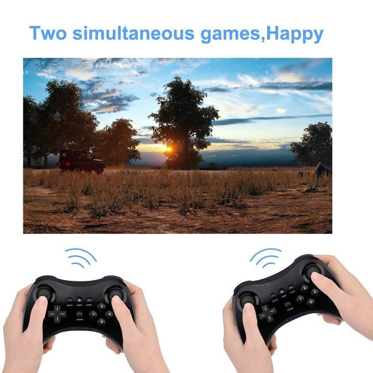 High Performance Pro Controller for Nintendo Wii U Console, For-WII U(Black), For-WII U(White)