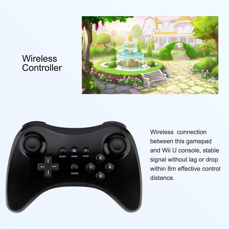 High Performance Pro Controller for Nintendo Wii U Console, For-WII U(Black), For-WII U(White)