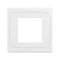Wall Plate with Screw for Blank Inserts  - 3 Hole, Use around the world