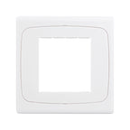 Wall Plate with Screw for Blank Inserts  - 3 Hole, Use around the world