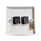 Electric Wall Switch (Size: 86 x 86mm), 2 Switch