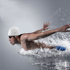 Pure Color Style Elastic Silicone Swimming Cap / Swimming Hat, SC509 Pink, SC301 White, SC306 Dark Blue, SC302 Yellow, SC309 Purple, SC601 Grey, SC208 Black, SC605 Baby Blue, SC310 Orange