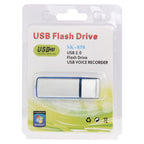 USB Voice Recorder + 8GB USB Flash Disk, 8GB (Blue)