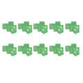 For Galaxy S8 / G950 10 PCS Camera Lens Cover Adhesive, For S8