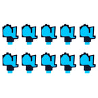 For Galaxy S8 / G950 10pcs Camera Lens Cover Adhesive, For S8 / G950