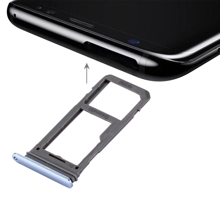 For Galaxy S8 SIM Card Tray + Micro SD Tray, For Samsung Galaxy S8, For Galaxy S8, For Galaxy S8 Pink, For Galaxy S8 Grey