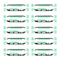 For Galaxy S8 10pcs Front Housing Adhesive, For Samsung Galaxy S8