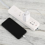 5 in 1 18W Power Adapter Plug Adapter Convertible US + UK + EU + AU Plug, 5 in 1