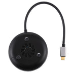 USB-C / Type-C to USB 3.0 x 3 + USB-C / Type-C + HDMI + RJ45 + SD / TF Card Reader Multi-function HUB Adapter