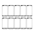 For Galaxy J3 (2016) / J320 10pcs Front Housing Adhesive, For Samsung Galaxy J3 (2016)