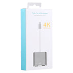 4K Ultra HD Dual HDMI Interface Output to USB-C / Type-C Adapter, 9175B