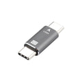 USB-C / Type-C 4.0 Male to Male Plug Converter 40Gbps Data Sync Adapter, Type-C Male to Type-C Male