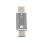 USB-C / Type-C 4.0 Male to Male Plug Converter 40Gbps Data Sync Adapter, Type-C Male to Type-C Male