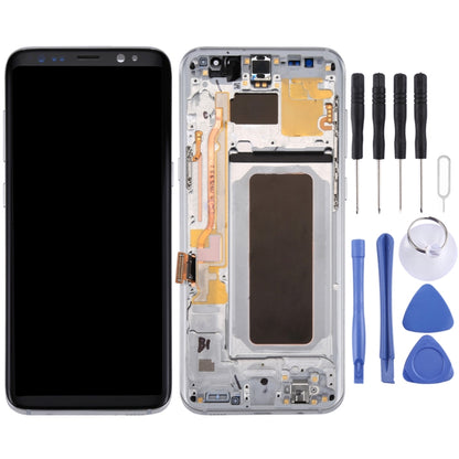 Original LCD Screen + Original Touch Panel with Frame for Galaxy S8+ / G955 / G955F / G955FD / G955U / G955A / G955P / G955T / G955V / G955R4 / G955W / G9550, For Samsung Galaxy S8+ / G955, For Galaxy S8+ (Frame)