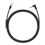 ZS0087 3.5mm Male to Male Earphone Cable with Mic & Wire-controlled, Cable Length: 1.4m