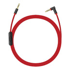 ZS0087 3.5mm Male to Male Earphone Cable with Mic & Wire-controlled, Cable Length: 1.4m