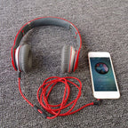 ZS0087 3.5mm Male to Male Earphone Cable with Mic & Wire-controlled, Cable Length: 1.4m